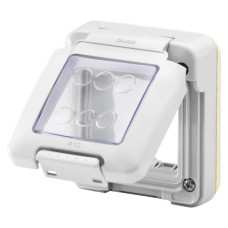Герметичная панель 27 COMBI 2М IP55 прозрачная GEWISS